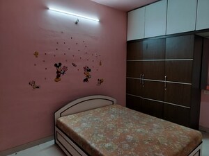 Bedroom in 2 BHK Apartment at Mirchandani Palms, Rahatani – for Sale