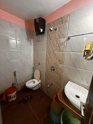 Bathroom in 2 BHK Apartment at Ulwe Sector 18 – for Rent