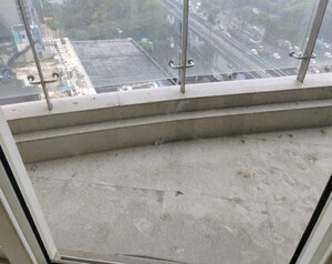 Balcony in 3 BHK Apartment at Lodha Fiorenza, Goregaon East – for Rent