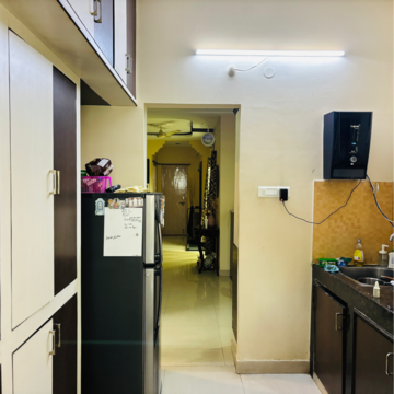 Kitchen in 2 BHK Builder Floor at Madhapur – for Rent