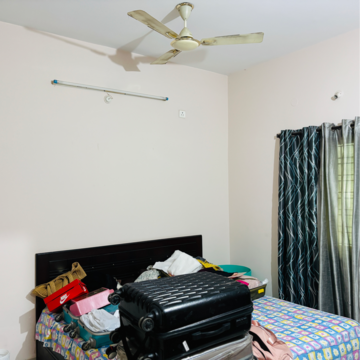 Bedroom in 2 BHK Builder Floor at Madhapur – for Rent