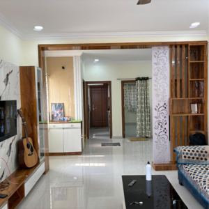 Living Room in 2 BHK Builder Floor at Gachibowli – for Rent