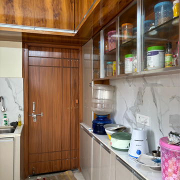 Kitchen in 2 BHK Builder Floor at Gachibowli – for Rent