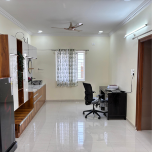 Living Room in 2 BHK Builder Floor at Gachibowli – for Rent