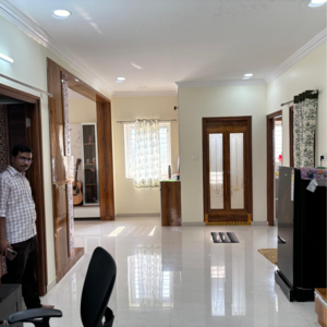 Living Room in 2 BHK Builder Floor at Gachibowli – for Rent