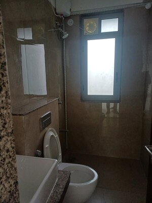 Bathroom in 3 BHK Apartment at Ekta Tripolis, Goregaon West – for Rent