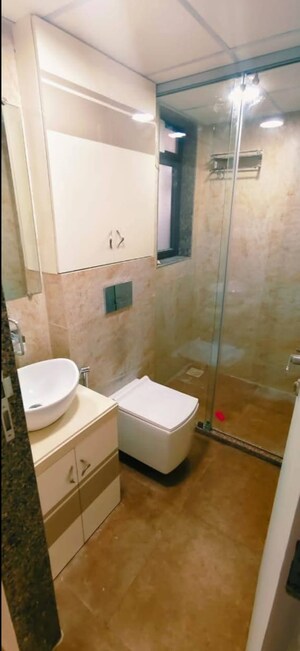 Bathroom in 3 BHK Apartment at Kanakia Silicon Valley, Powai – for Rent