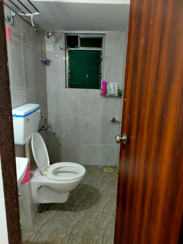 Bathroom in 1 BHK Apartment at Rajkamal Heights, Parel – for Rent