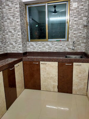 Kitchen in 1 BHK Apartment at Rajkamal Heights, Parel – for Rent