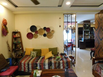 Living Room in 2 BHK Apartment at Pacifica Hillcrest Phase 1, Gachibowli – for Rent