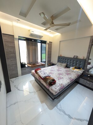 Bedroom in 2 BHK Apartment at Parshwa Girnar Tirth, Kalyan West – for Rent