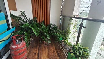 Balcony in 3 BHK Apartment at Creative Koven Udaya Cresent, Kondapur – for Rent