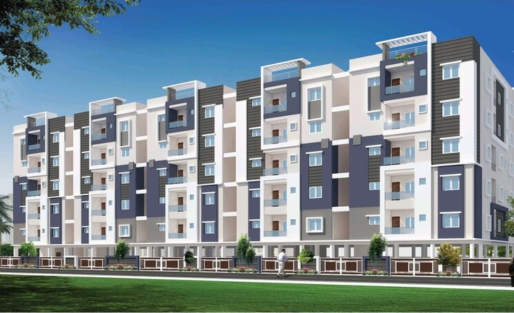 Exterior View, miyapur 2 Bedroom 1150 Sq.Ft. Apartment In Miyapur Hyderabad 9248457
