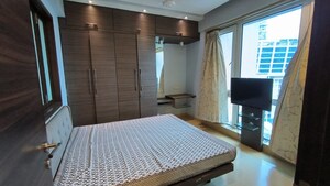 Bedroom in 2 BHK Apartment at Lokhandwala Harmony, Worli – for Rent