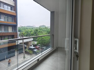 Balcony in 3 BHK Builder Floor at Anand Niketan – for Rent