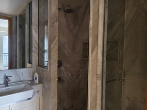 Bathroom in 3 BHK Builder Floor at Anand Niketan – for Rent