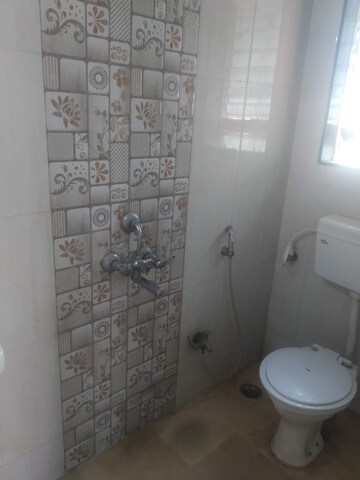 Bathroom in 1 RK Apartment at Dh2 CHS, Ulwe Sector 16 – for Rent