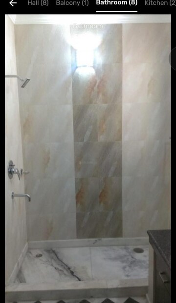 Bathroom in 3 BHK Builder Floor at Anand Niketan – for Rent