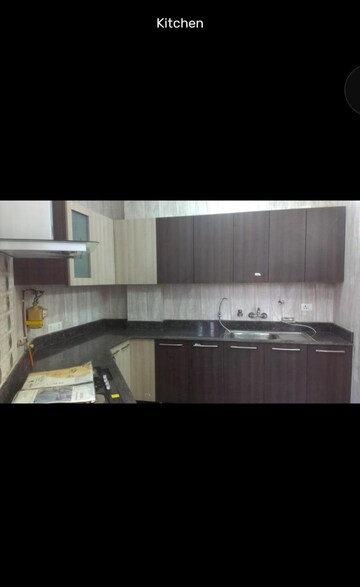 Kitchen in 3 BHK Builder Floor at Anand Niketan – for Rent