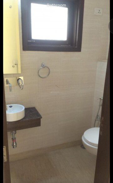 Bathroom in 3 BHK Builder Floor at Anand Niketan – for Rent