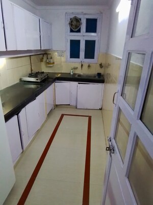 Kitchen in 3 BHK Builder Floor at Anand Niketan – for Rent