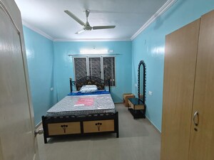 Bedroom in 2 BHK Apartment at Goel Ganga Constella, Kharadi – for Rent