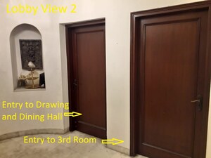 Room in 3 BHK Builder Floor at Anand Niketan – for Rent