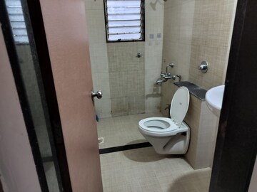 Bathroom in 2 BHK Apartment at Shiva Heights ll, Pimple Saudagar – for Rent