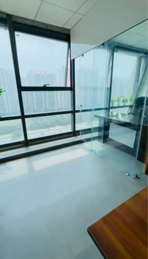 Balcony in  Office Space at Galaxy Blue Sapphire Plaza, Haibatpur – for Rent