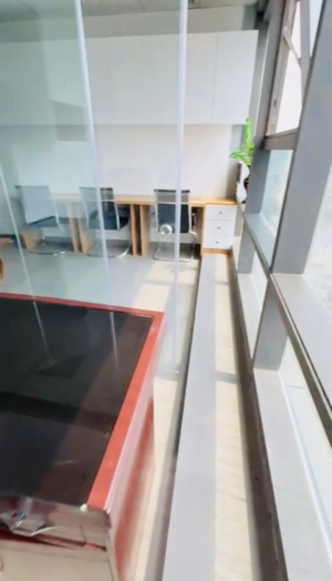 Staircase in  Office Space at Galaxy Blue Sapphire Plaza, Haibatpur – for Rent