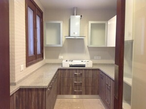 Kitchen in 3 BHK Builder Floor at Defence Colony – for Rent