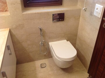 Bathroom in 3 BHK Builder Floor at Defence Colony – for Rent