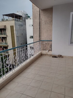 Balcony in 2 BHK Builder Floor at East Of Kailash – for Rent