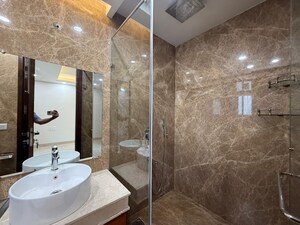 Bathroom in 4 BHK Builder Floor at Greater Kailash I – for Rent