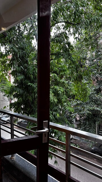 Balcony in 4 BHK Builder Floor at Greater Kailash I – for Rent