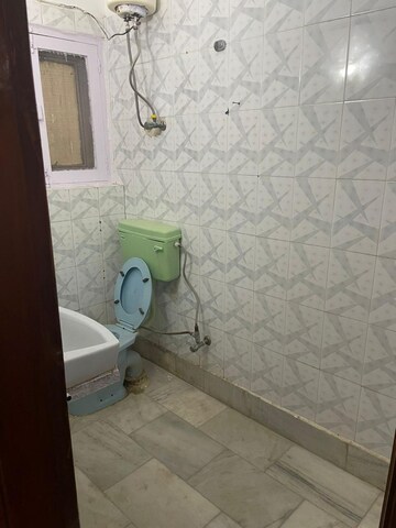 Bathroom in 2 BHK Builder Floor at Greater Kailash I – for Rent