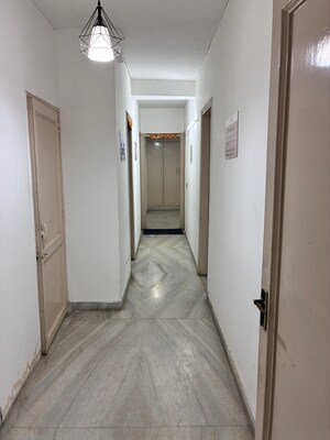 Building Lobby in 3 BHK Builder Floor at Greater Kailash I – for Rent