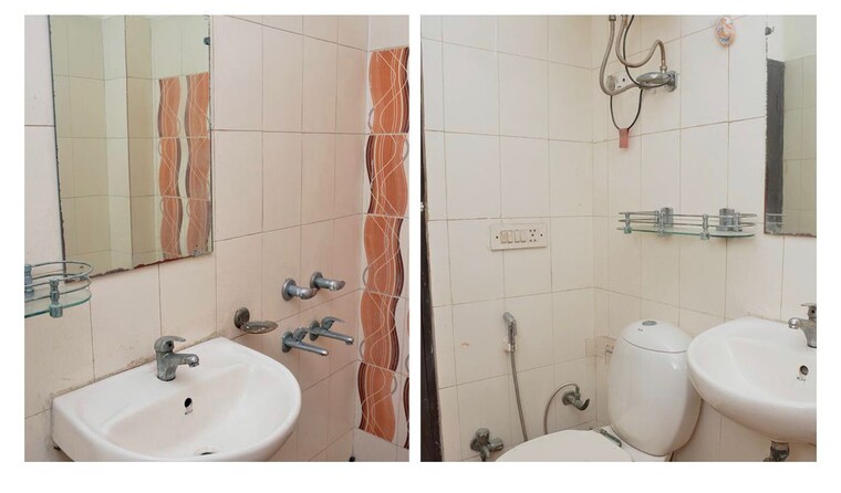 Bathroom, hauz khas 3 Bedroom 200 Sq.Yd. Builder Floor In Hauz Khas Delhi 9248609