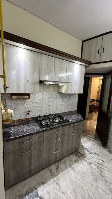 Kitchen in 3 BHK Builder Floor at Jungpura Extension – for Rent