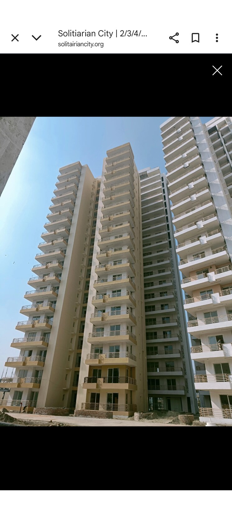 Exterior View, le-solitairian-city 3 Bedroom 1850 Sq.Ft. Apartment In Sector 25 Yamuna Expressway Greater Noida 9248650