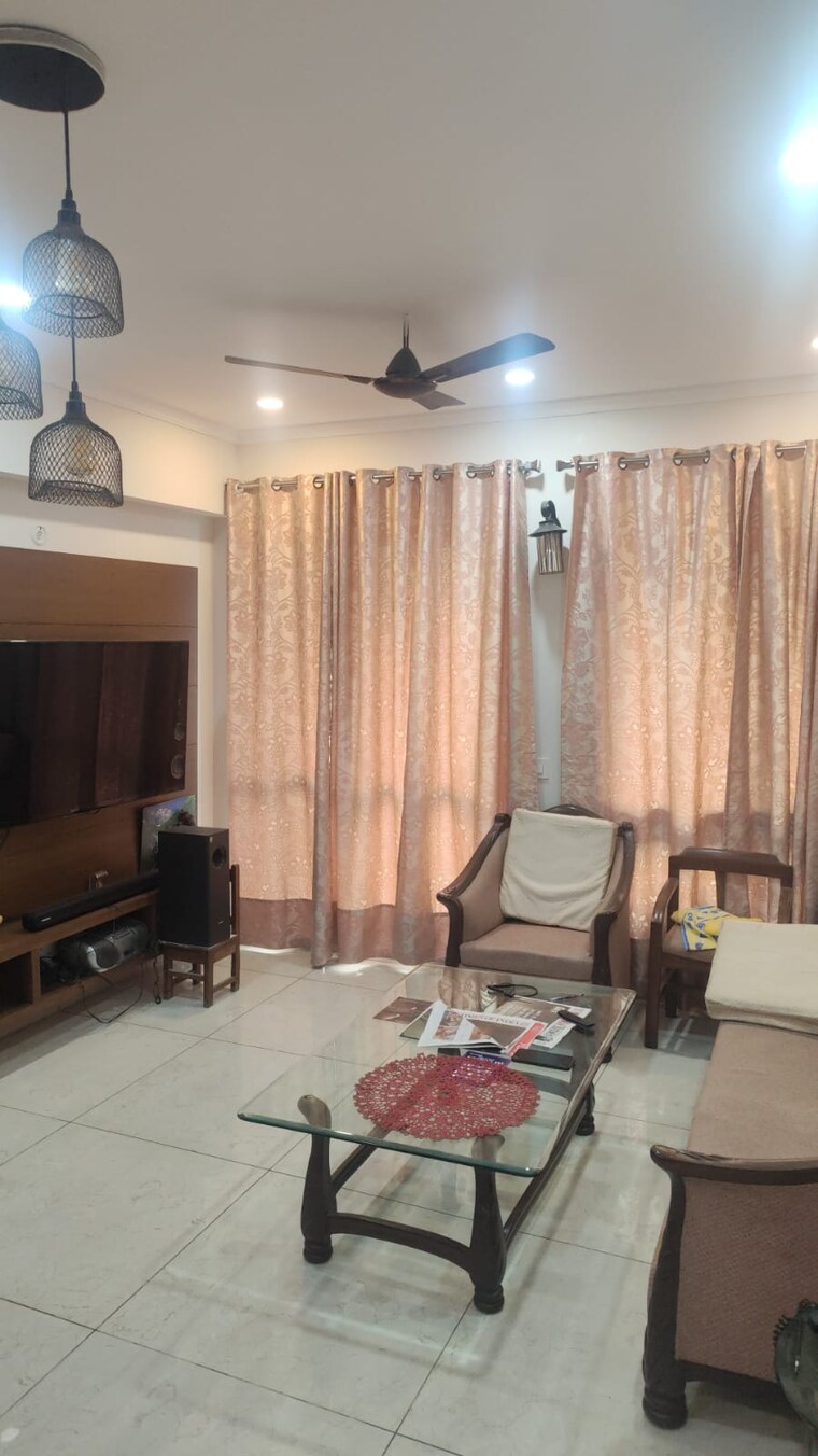 Living Room, jaypee-wish-town-klassic 3 Bedroom 1711 Sq.Ft. Apartment In Sector 134 Noida 9248655