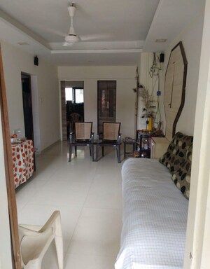 Living Room in 3 BHK Apartment at Ansal Heights, Worli – for Rent