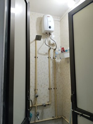 Bathroom in 2 BHK Apartment at Atlanta Heights, Prabhadevi – for Rent