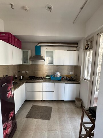Kitchen in 3 BHK Apartment at Mapsko Mount Ville, Sector 79 – for Rent