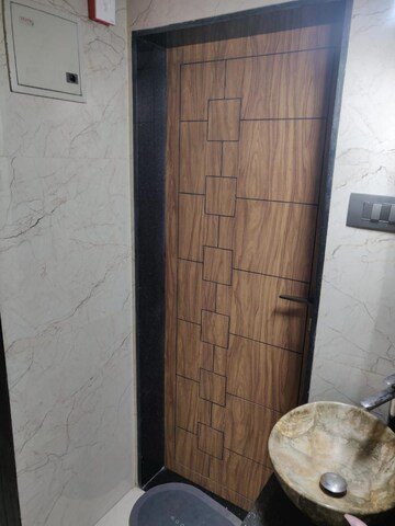 Bathroom in 1 BHK Apartment at Rosa Elite, Bhayandarpada – for Rent