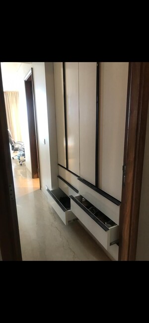 Building Lobby in 3 BHK Apartment at Omkar 1973, Worli – for Rent