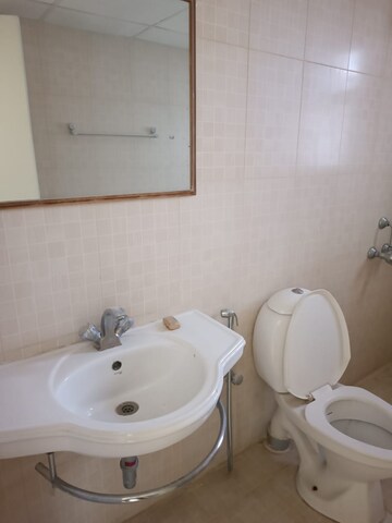 Bathroom in 3 BHK Apartment at Brigade PalmSprings, Jp Nagar – for Rent