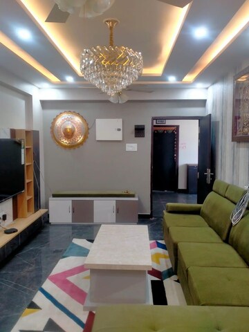 Living Room in 3 BHK Apartment at Arsha Sumangalam Vrindavan Yojana, Vrindavan Yojna – for Rent