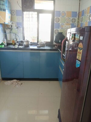 Kitchen in 1 BHK Apartment at Kavya Grandeur, Kasarvadavali – for Rent