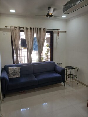 Living Room in 1 BHK Apartment at Kavya Grandeur, Kasarvadavali – for Rent